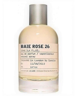 Le Labo Baie Rose 26 Perfume Fragrance Sample Online